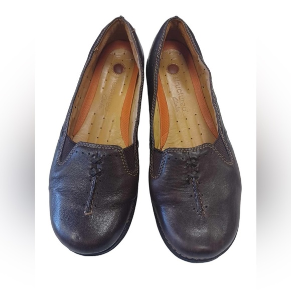 Brown Leather Women's Shoes - Picture 2 of 9